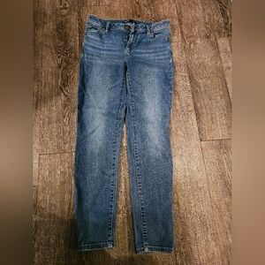 Simply Vera Vera Wang Women's Blue Skinny Jeans